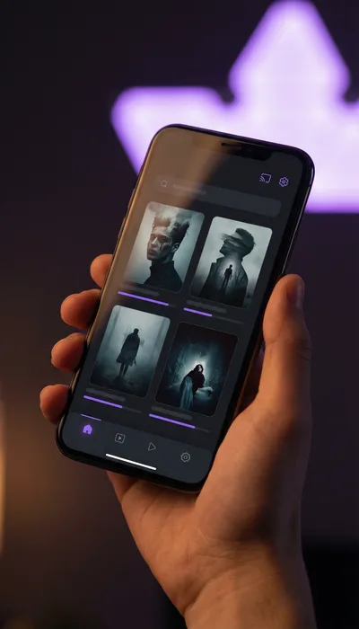香蕉视频手机客户端界面展示
